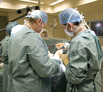 Neurosurgery at a London hospital. Photograph: Antonio Olmos for the Observer