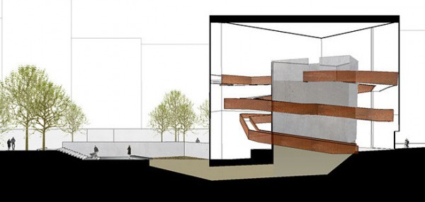 Proposed Urban Death Project facility. image by Urban Death Project.