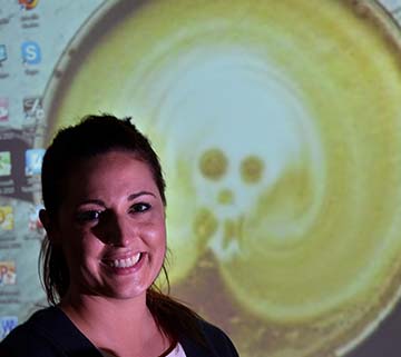 Joanne Mullarkey of the University of Bradford's ethical tissue bank.