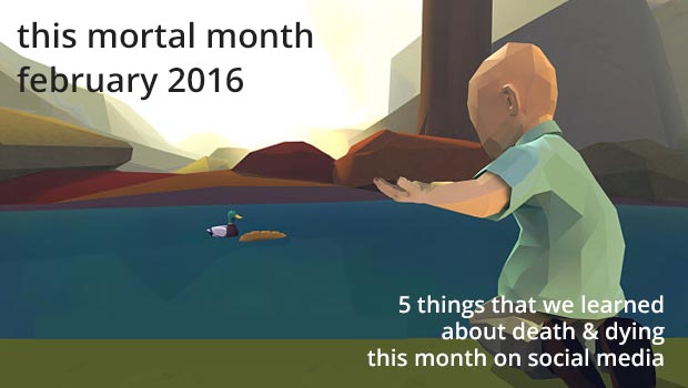 This mortal month, feature image, February 2016