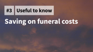 Saving on funeral costs