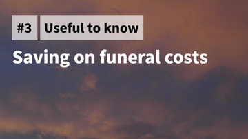 Saving on funeral costs